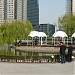 Lujiazui Park in Shanghai city