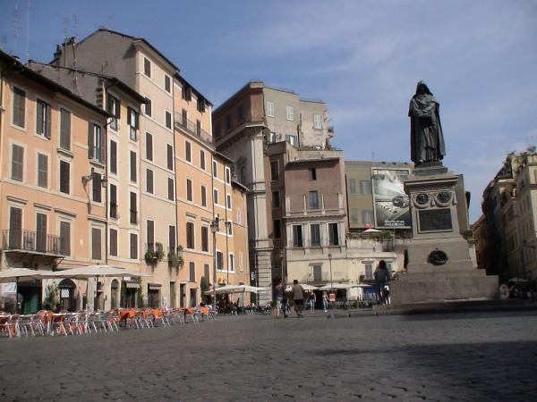 Площадь Кампо деи Фиори - Рим