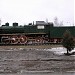 Паровоз-памятник Су 213-89 в городе Пенза