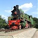 Паровоз-памятник Су 213-89 в городе Пенза
