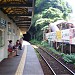 Sasebo-Chuo Train Station in Sasebo city