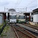 Hiroden-miyajima-guchi Station in Hatsukaichi City city