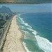 Praia da Barra da Tijuca na Rio de Janeiro city