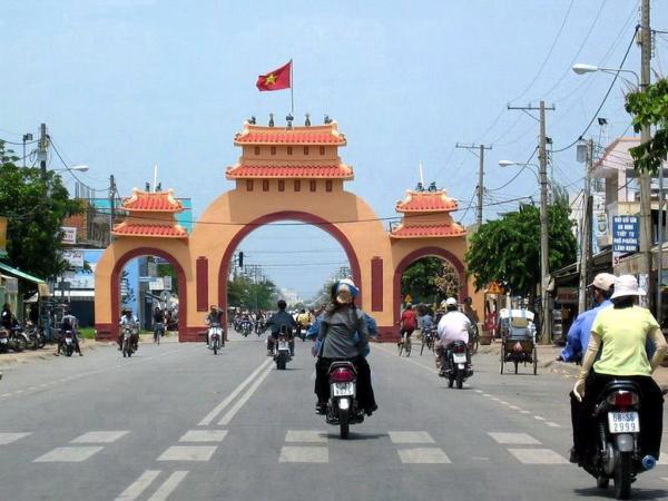 Cổng Tam Quan Gate Thành phố Rạch Giá