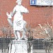 Статуя «Девочка и лань» в городе Москва