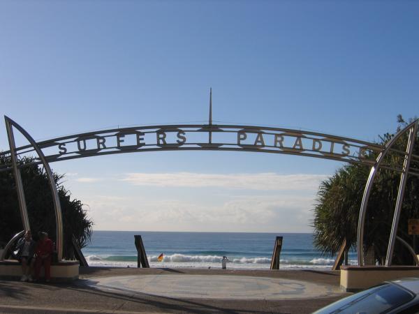 Surfers Paradise Sign
