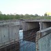 Фундамент недостроенных очистных сооружений в городе Гатчина