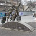 Скульптурная композиция «Челноки» в городе Белгород
