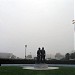 Statue of Pee Wee Reese and Jackie Robinson in New York City, New York city