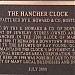 Hancher Clock in Wheeling, West Virginia city