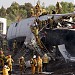 September 12, 2008 Metrolink and Union Pacific Collision Site in Los Angeles, California city