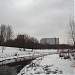 Прогулочная зона на Сухонской улице по правому берегу реки Яузы в городе Москва