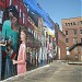 East Carson Street Treasures Mural in Pittsburgh, Pennsylvania city