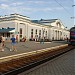 Railroad station in Melitopol city