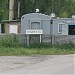 Pripyat entrance checkpoint in Prypiat city