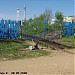 Ворота подъездного пути на МКК в городе Долгопрудный