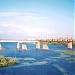 Щуровский железнодорожный мост Рязанского направления МЖД через реку Оку в городе Коломна