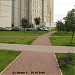 Зона отдыха в пойме реки Яузы в городе Москва