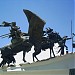 Founder's monument in Manizales city