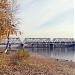 Железнодорожный мост через реку Абакан в городе Абакан