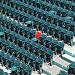 The Red Seat in Boston, Massachusetts city