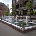 Academic Walk Fountain in Pittsburgh, Pennsylvania city