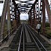 Железнодорожный мост в городе Западная Двина