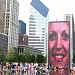 Crown Fountain in Chicago, Illinois city