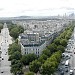 Avenue Foch in Paris city