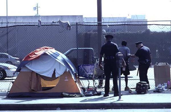 Central City East (Skid Row) Los Angeles California