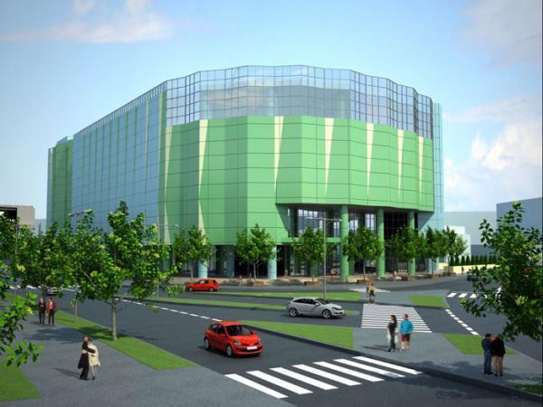 Uvertura City Mall Under Construction Botosani