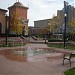 South Side Works Fountain in Pittsburgh, Pennsylvania city