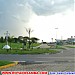 Trevo principal de acesso de Lorena na Lorena city