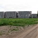 Unfinished hospital building in Melitopol city