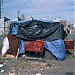 Hobo Jungle in Los Angeles, California city