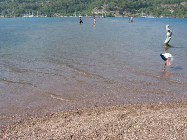 kiz kumu plaji orhaniye turkey beach spit sandspit interesting place
