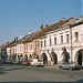 Centrul istoric în Bistriţa oraş