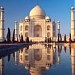 Taj Mahal in Agra city