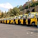 Автобусный парк в городе Тбилиси