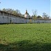 Монастырская стена с башнями в городе Истра