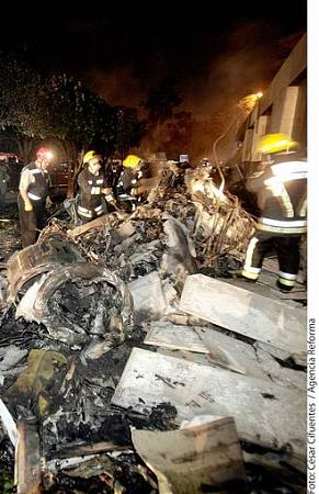 Accidente Learjet 45 de la SEGOB