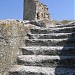 Лестница в скале, прорубленная из монастыря в крепость