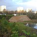 Остатки старого коллектора реки Сосенки в месте её впадения в Черкизовский пруд в городе Москва