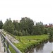 Мост через реку Охту в городе Мурино