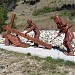 Stations of the Cross in Radium Hot Springs, British Columbia city