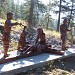 Stations of the Cross in Radium Hot Springs, British Columbia city