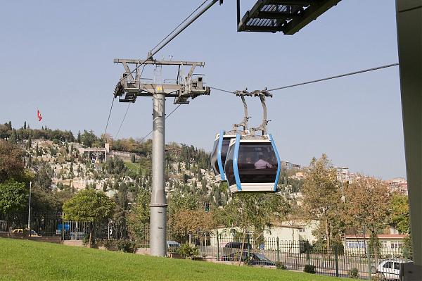Eyup Cable Car Station Istanbul Province Aerial Tramway Ropeway Gondola Lift Skilift Cable Car Station Transport In The Air