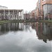 Парковый пруд в городе Москва