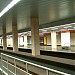 Puskás Ferenc Stadion metro station in Budapest city