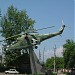 Вертолёт Ми-24 на постаменте